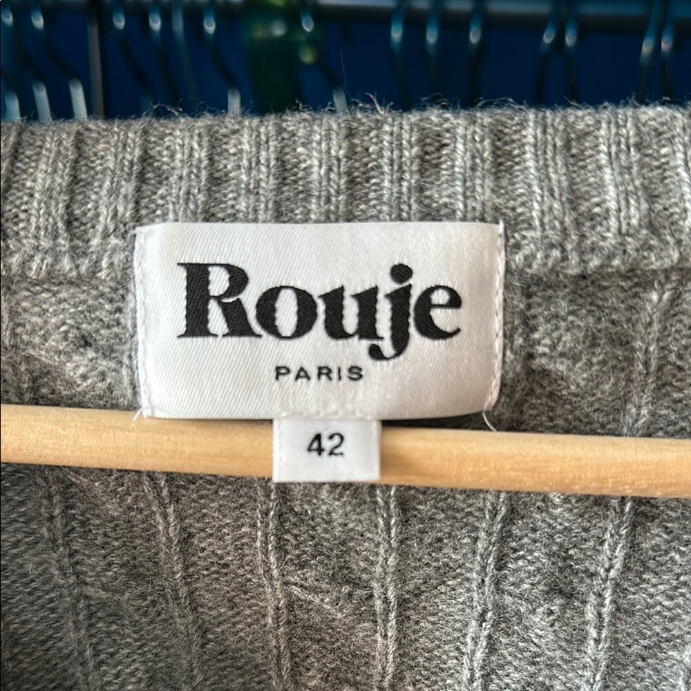 Rouje Women's Gray Enis Sweater - Picture 2 of 11